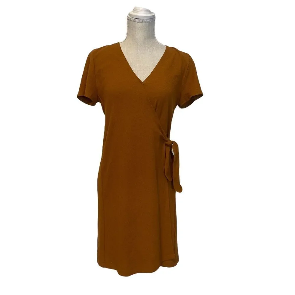 Madewell Texture & Thread Short-Sleeve Side-Tie Dress - Picture 3 of 15